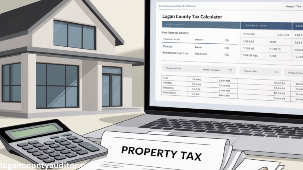 “Logan County property tax estimator showing accurate tax calculation for homeowners”