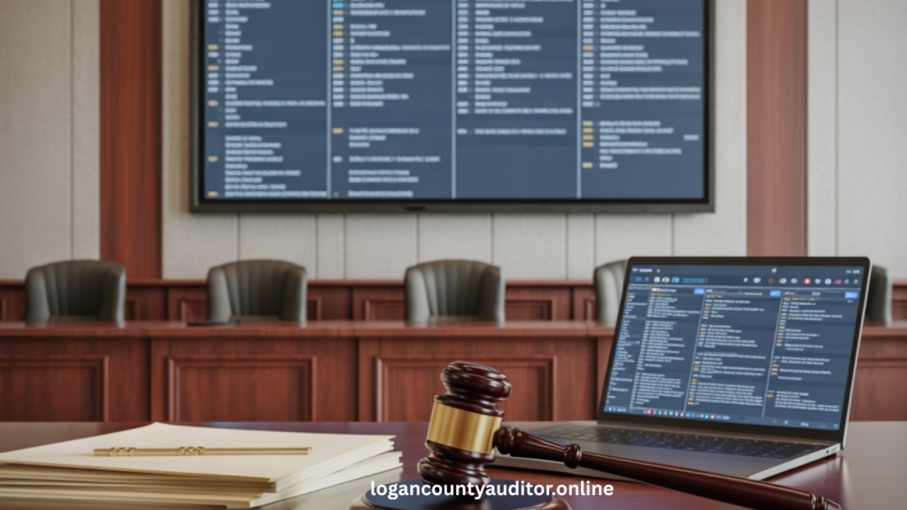 Securely accessing the Court Docket 2025 through the official Logan County online portal.