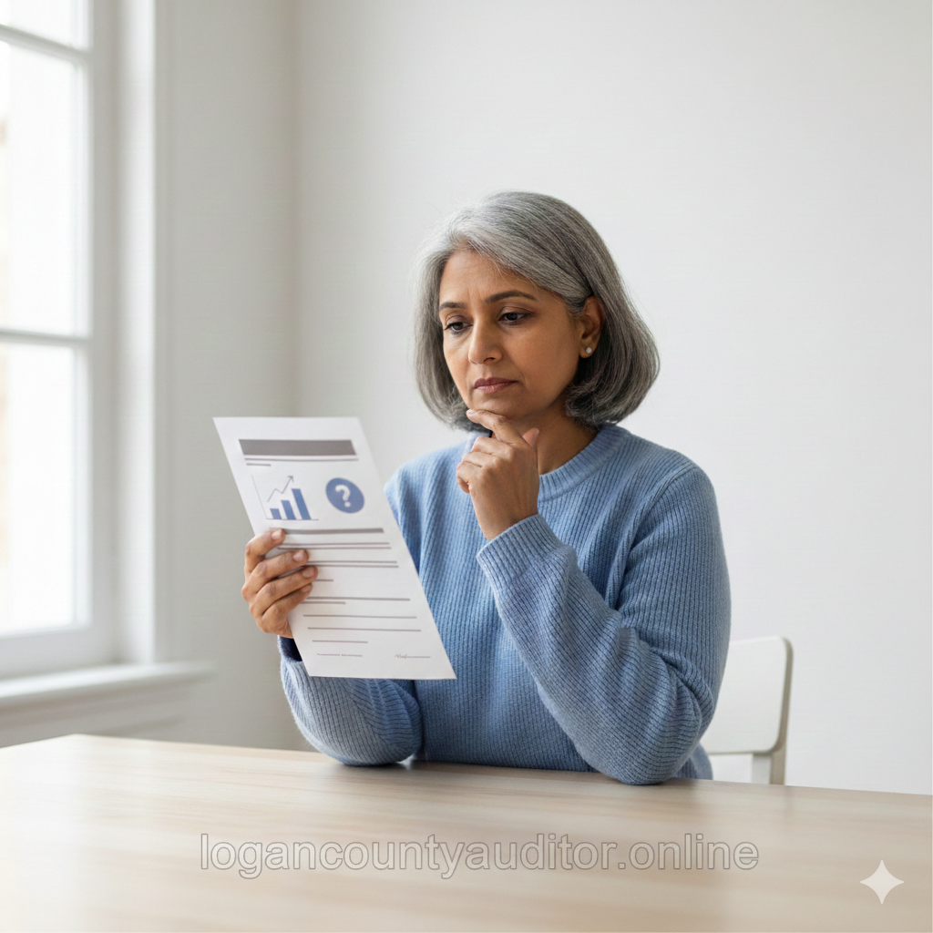 Homeowner questioning Logan County property tax increase in 2026