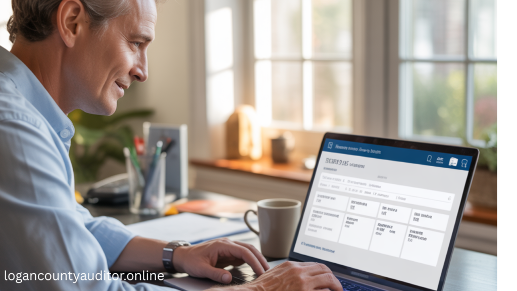 Official Logan County Property Tax Search by Address using county records system